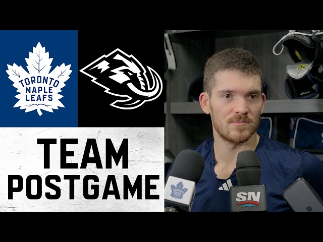 Maple Leafs Full Media Availability | Post Game at Utah Mammoth | October 13, 2026