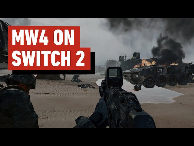 Call of Duty: Modern Warfare 4 — Nintendo Switch 2 Gameplay