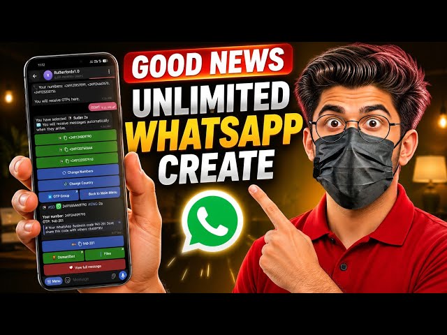 Good News : Create Unlimited Virtual WhatsApp No Otp Issues 🔥 ( Best Virtual WhatsApp ) New Method