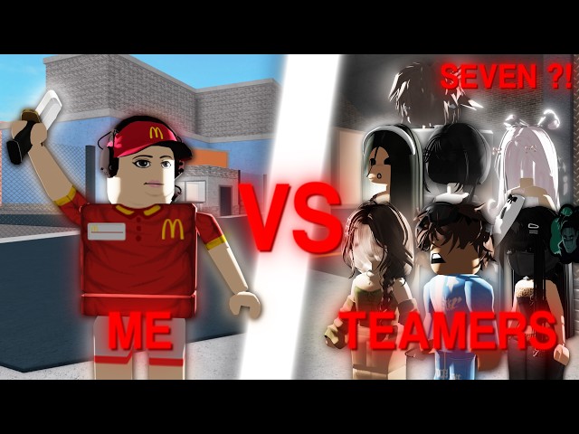 BEATING *7* TOXIC TEAMERS IN MM2.. (Murder Mystery 2)