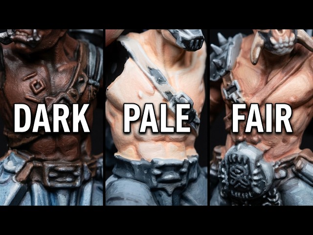 Paint Miniature Skin Tones Easily (3 Simple Methods)