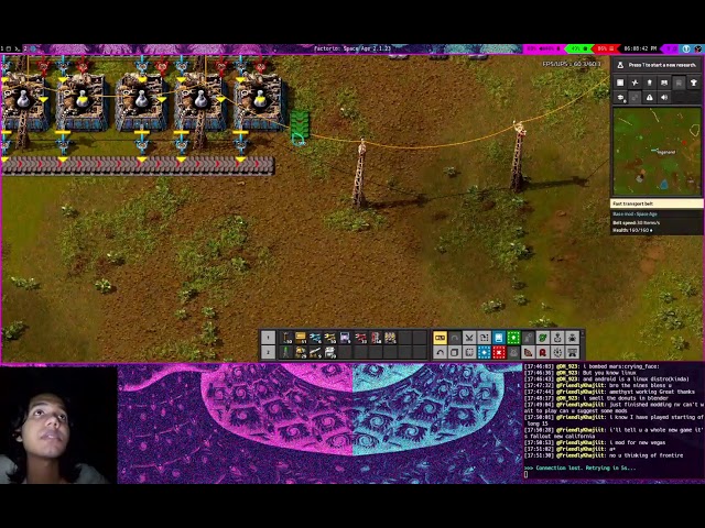 Gentoo Linux (Playing Factorio For the First Time, Chatting) #gentoo #factorio #linuxgaming