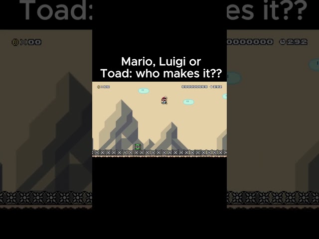 Who Reaches the End in Super Mario Maker 2 #mario #nintendoswitch #nintendo