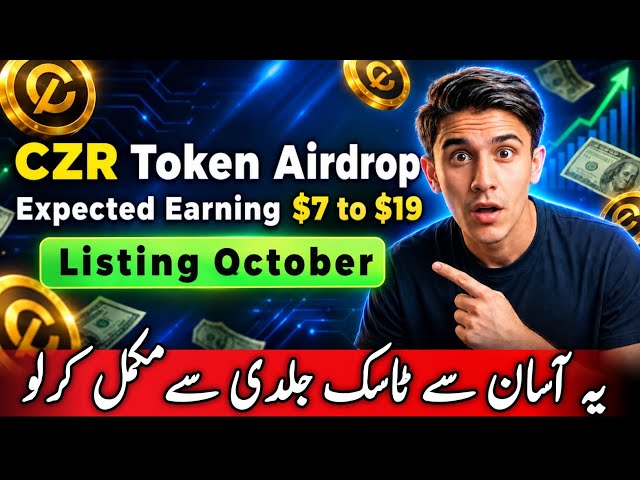 CZR Airdrop - Earn Free Crypto Tokens Full Method 2026