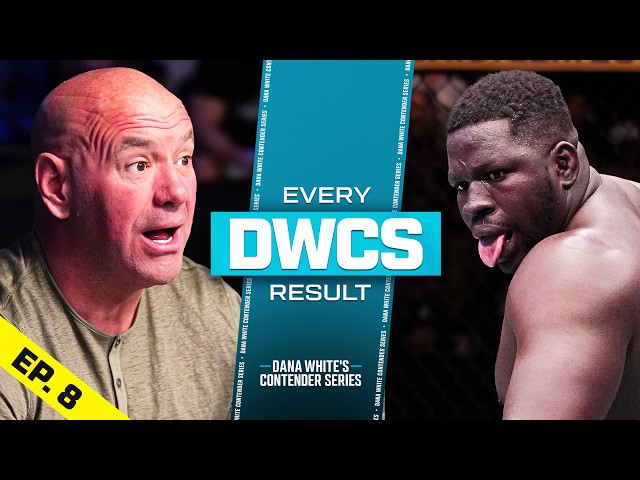 ALL FINISHES!!!!! 🚨 | Highlights From Dana White's Contender Series Episode 8
