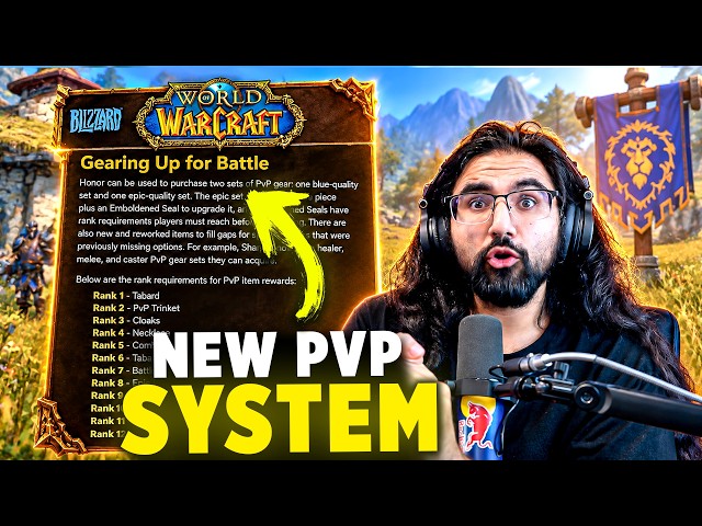 Blizzard Just Revealed WoW Forever's NEW PvP System