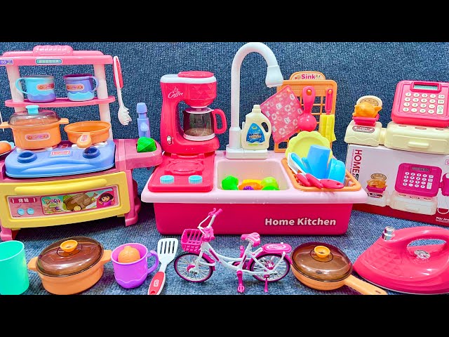 8 Minutes Satisfying with Unboxing Automatic Kitchen Appliance Playset ASMR | Review Toys