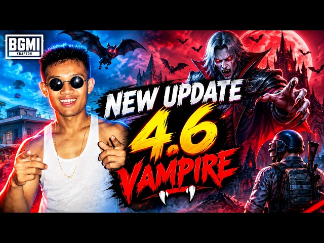 🔴 New 4.6 Vampire update Live #bgmi #manipur #northeastindia #neardypan