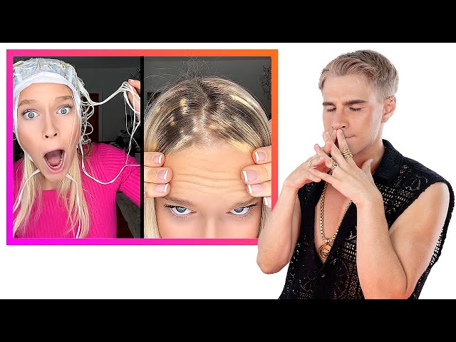 Hairdresser Reacts To Cap Highlights Gone Wrong
