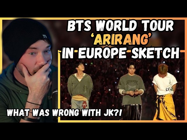 BTS WORLD TOUR ‘ARIRANG’ IN EUROPE Sketch | Metal Vocalist Reacts