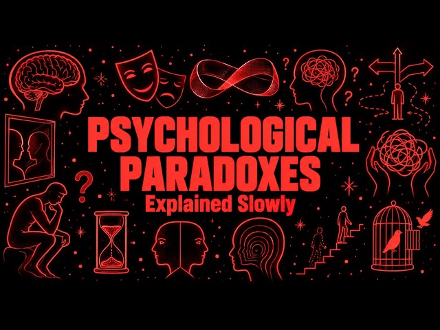 Every Confusing Psychological Paradox Explained Slowly (For Sleep)