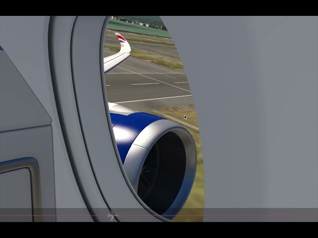 British Airways A350 1000 Takeoff SFO.