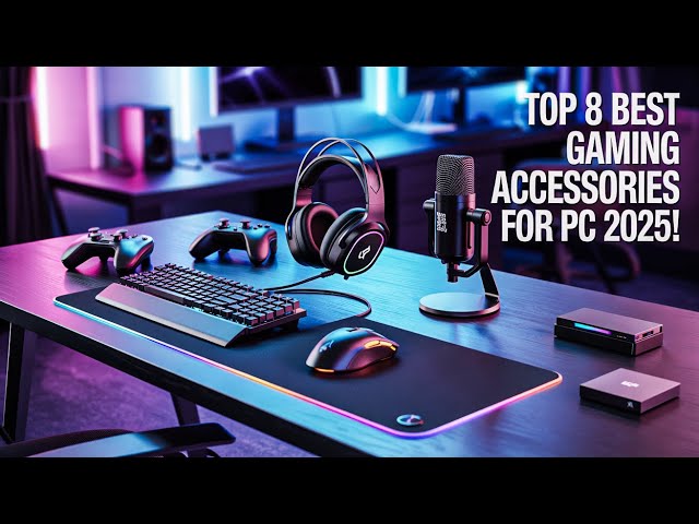 Top 8 Best Gaming Accessories For PC 2026!