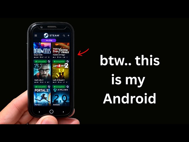 I tried running PC Games on Android..