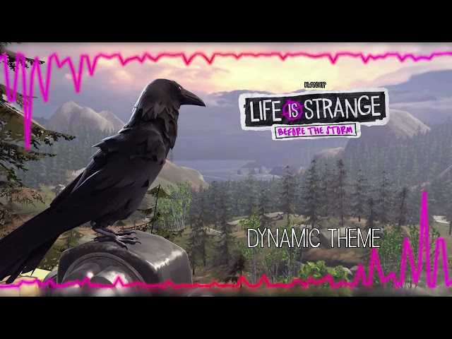 Dynamic Theme Music Life is Strange  Before the Storm w  Visualizer