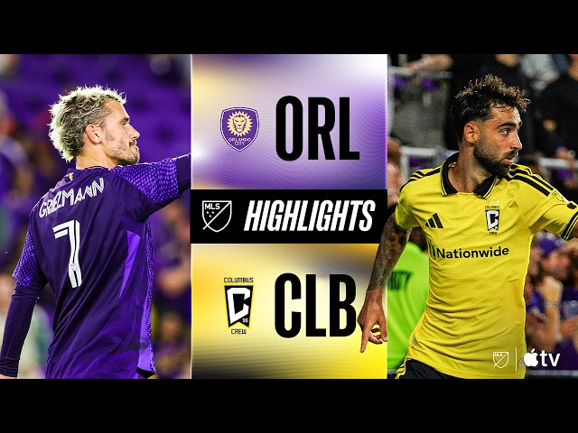 Orlando City vs. Columbus Crew | Full Match Highlights | END-TO-END 90TH MINUTE FINISH!