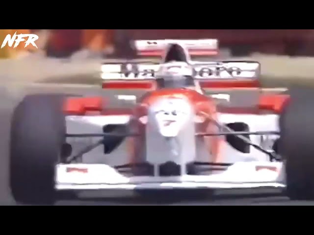 F1 Classic Sounds Nigel Mansell McLaren Mercedes V10 lap in qualifying San Marino 1995