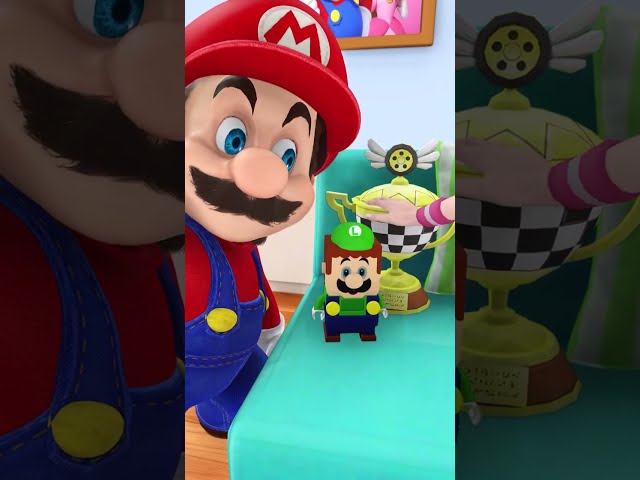 Why doesn’t Mario’s shortcut work in the kitchen? 😂🧽 Animation Meme #funny #mario