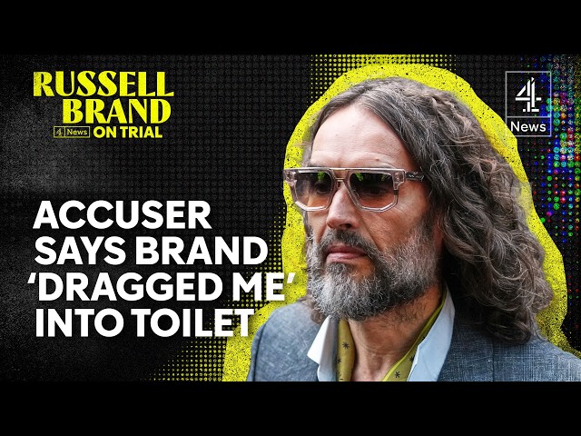 Brand was like a 'clown' with a 'weird look in the eye' before alleged sexual assault, court hears