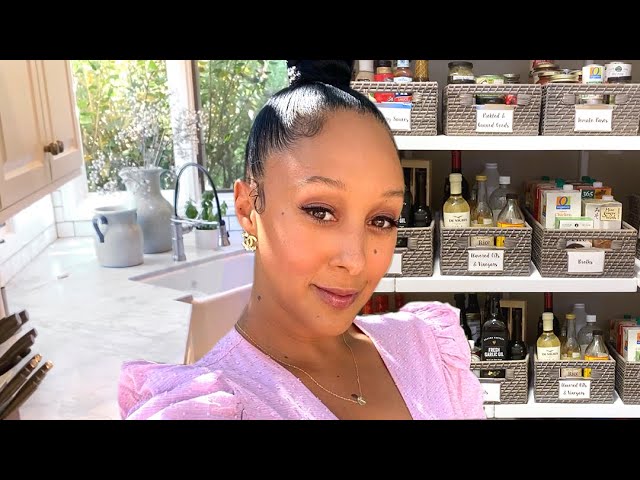 Tamera Mowry-Housley's Perfectly Organized Pantry & Kitchen | Good Housekeeping