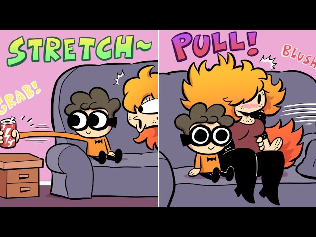 New Funny Nerd And Jock Comic Dub So Far #66 (Stretchy Nerd) || Chicken Go