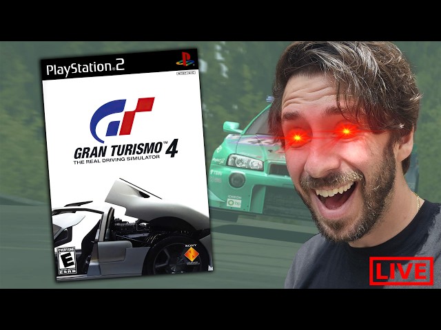 Playing Gran Turismo 4 With A Direct Drive Wheel