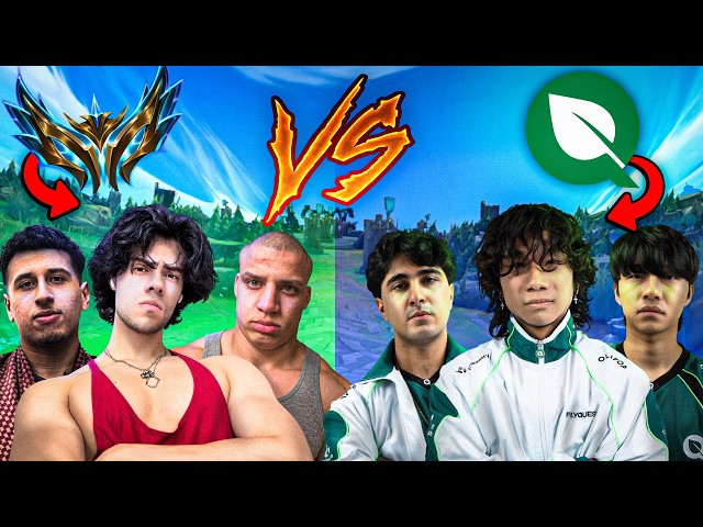 5 Challenger YouTubers Vs PRO LCS Team in League of Legends w/ FlyQuest