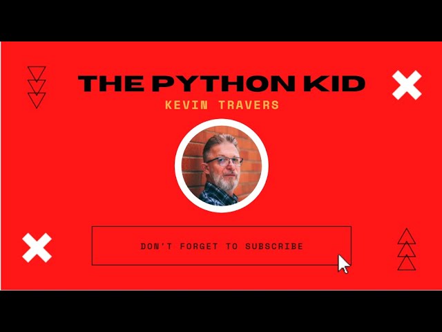 Python Tutorial for Beginners| Learn Python as a Hobby | The Python Kid
