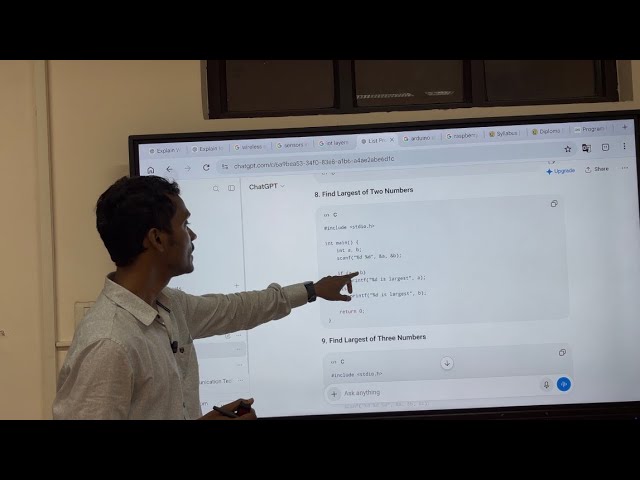 Explanations of different programs 