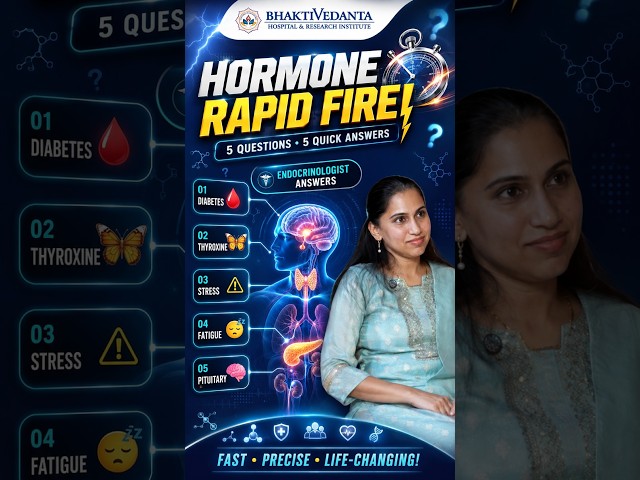 Hormone Health Rapid Fire: Diabetes, Thyroxin, Stress & Pituitary Explained