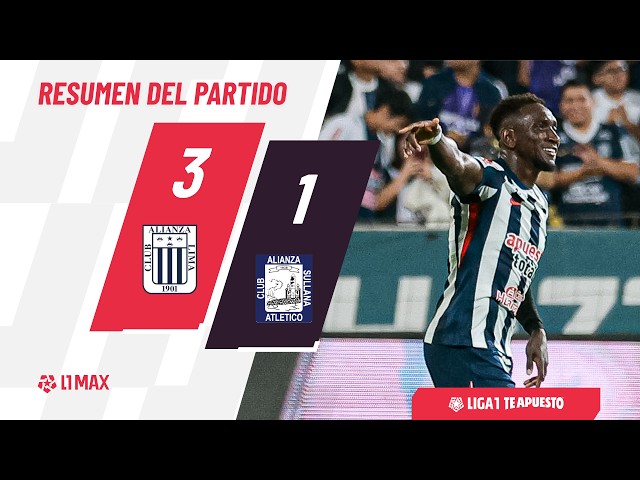 Alianza Lima 3-1 Alianza Atlético: today's highlights, best plays and goals | #Liga1TeApuesto2026