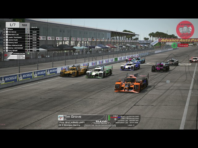 2026 10 03 Race 5 rfactor 2 mod LMP Sebring 2026