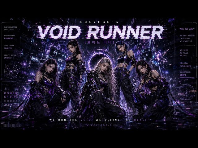 ECLYPSE-5 - VOID RUNNER (보이드 러너) (Official Lyric Video) (prod. by endlessmusic)