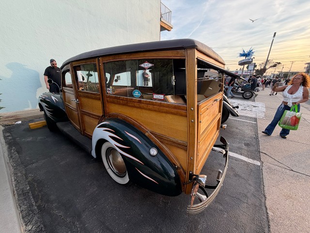 Wild Row of Wicked Woodies on the Boardwalk in Wildwood ;-)