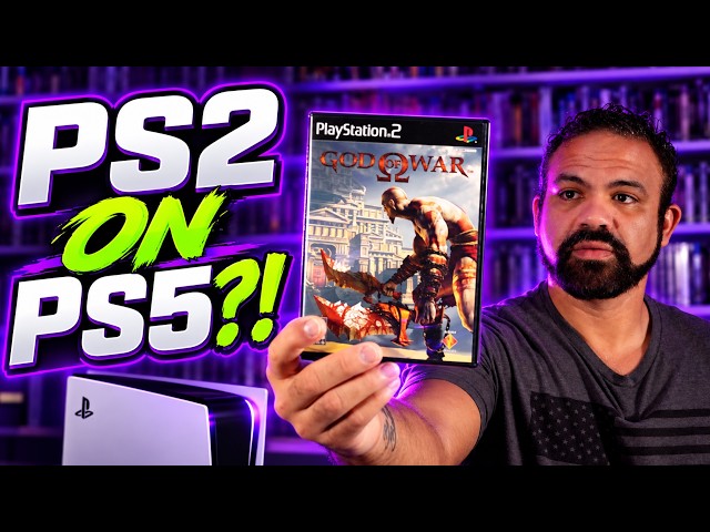 A Jailbroken PS5 Can Now Play PS2 Discs