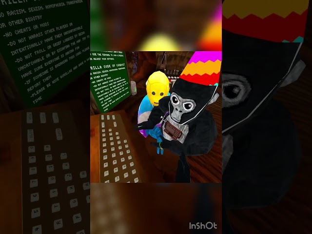 2 forest guides one day!! #gorillatag #gorillatagquest #gtag #vr #funny #monke #memes #gorillatagvr