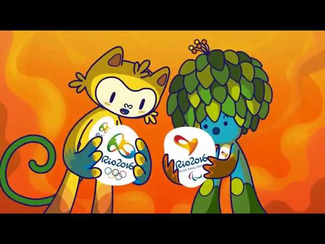 Conheça os mascotes Vinicius e Tom - Meet the mascots | Rio 2016