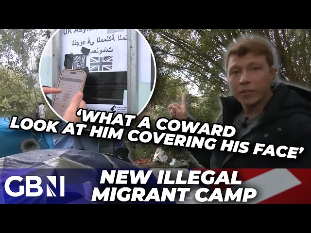 ‘Manual to BREAK into Britain’ | Patrick Christys EXPOSES how-to guides at NEW illegal migrant camp