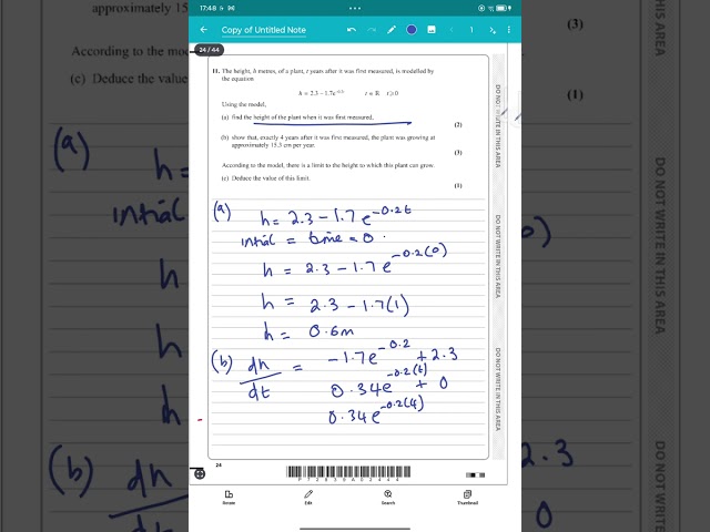 ALEVEL MATHS MATHEMATICAL MODELLING
