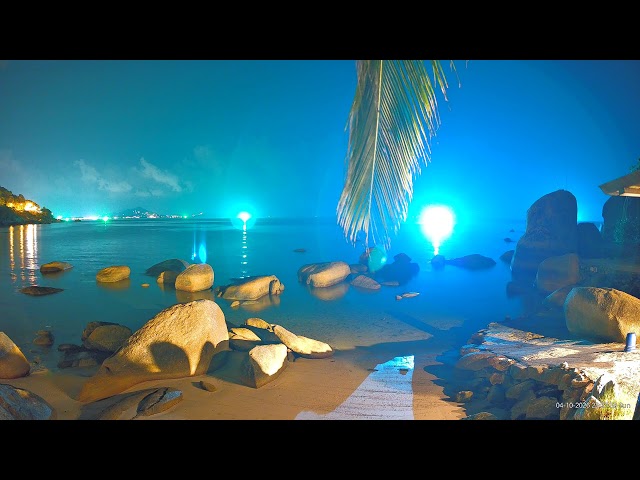 🔴 LIVE Crystal Bay Yacht Club Xtra Lamai | Koh Samui Beach Webcam | Thailand 24/7 | 2160p 4K