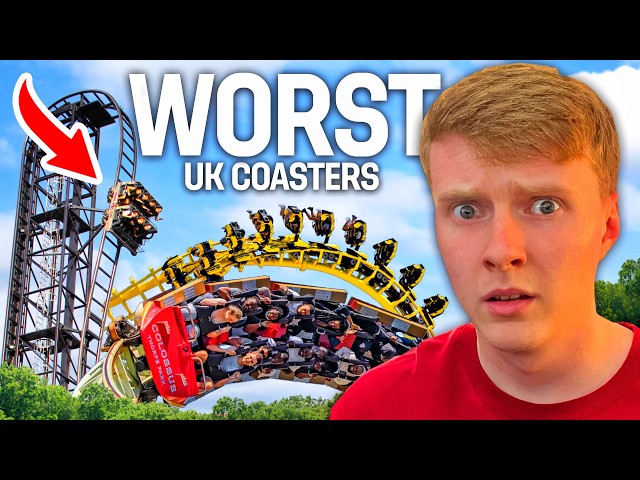 Ranking the WORST UK Roller Coasters...