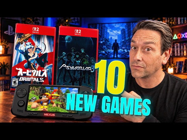 MUST PLAY! Playstation and Switch Game PICKUPS For Fall (PS5, Switch 2)