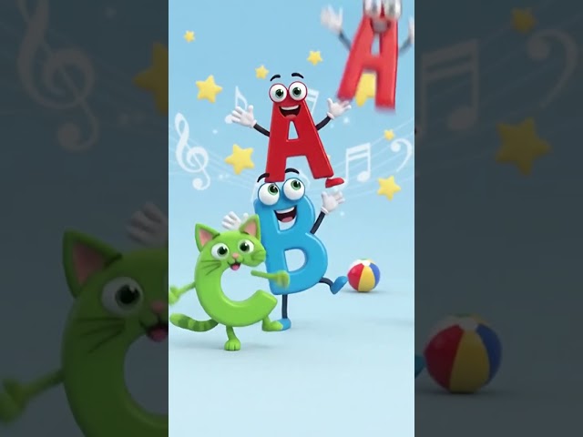 🅰️ Learn Phonics With Fun Letter Animations #phonics #alphabet #abcdshortstips #earlyeducation