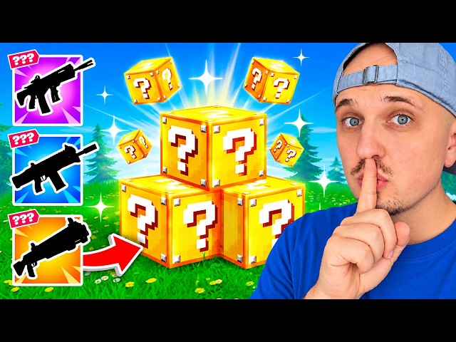 OPEN A LUCKY BLOCK AND WIN IN FORTNITE