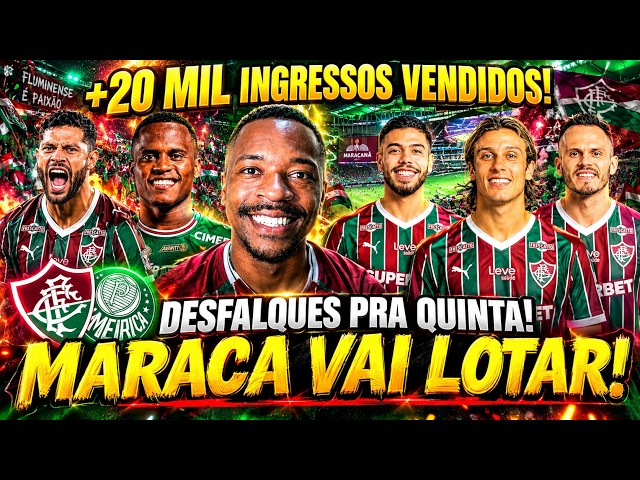 🔴NOTÍCIAS DO FLUMINENSE AO VIVO, BRASILEIRÃO e LIBERTADORES MARACA VAI LOTAR!