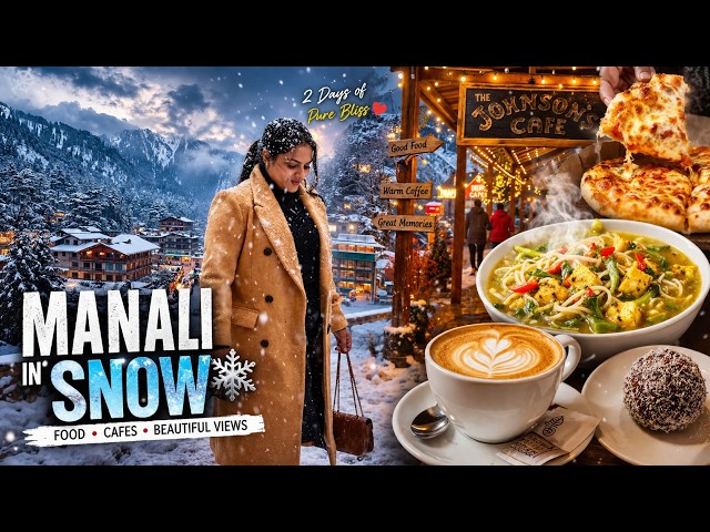Manali Mall Road attraction, food, manali momo 🤤