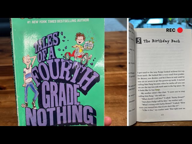 Chapter 5 “The Birthday Bash” Tales of a Fourth Grade Nothing by Judy Blume Read Aloud