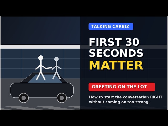 How to Greet Customers on the Car Lot Without Scaring Them Away