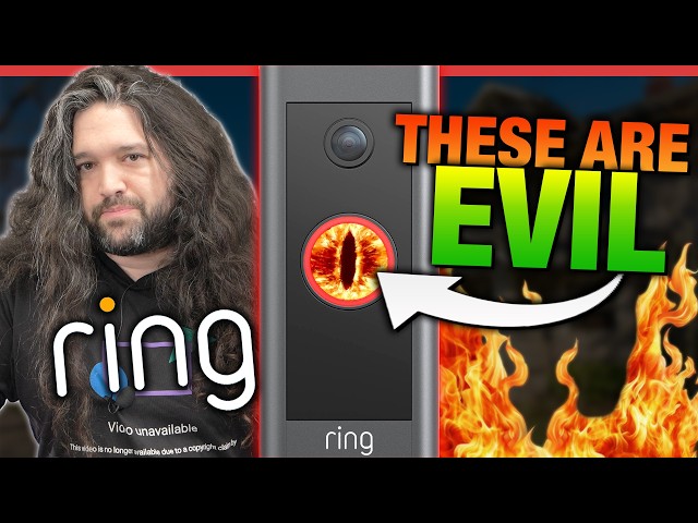 Amazon's Evil Ring Cameras: Flock, Ring, & Building a Surveillance State