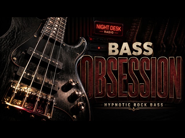 BASS OBSESSION | Hypnotic Groove Rock Bass | No Vocals | 1H